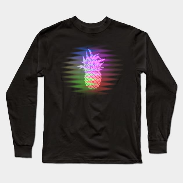 Pineapple Long Sleeve T-Shirt by WiliamGlowing